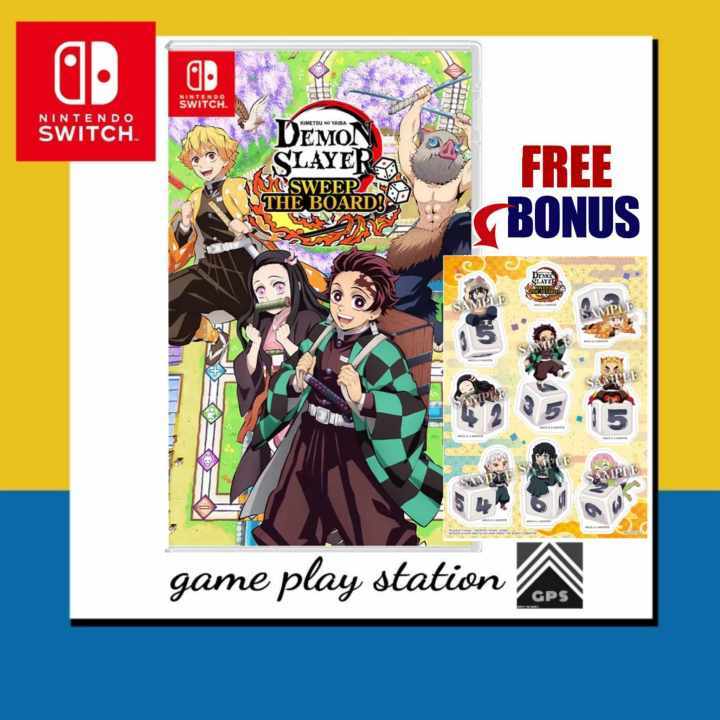 nintendo switch demon slayer kimetsu no yaiba sweep the board ( english zone 3 )