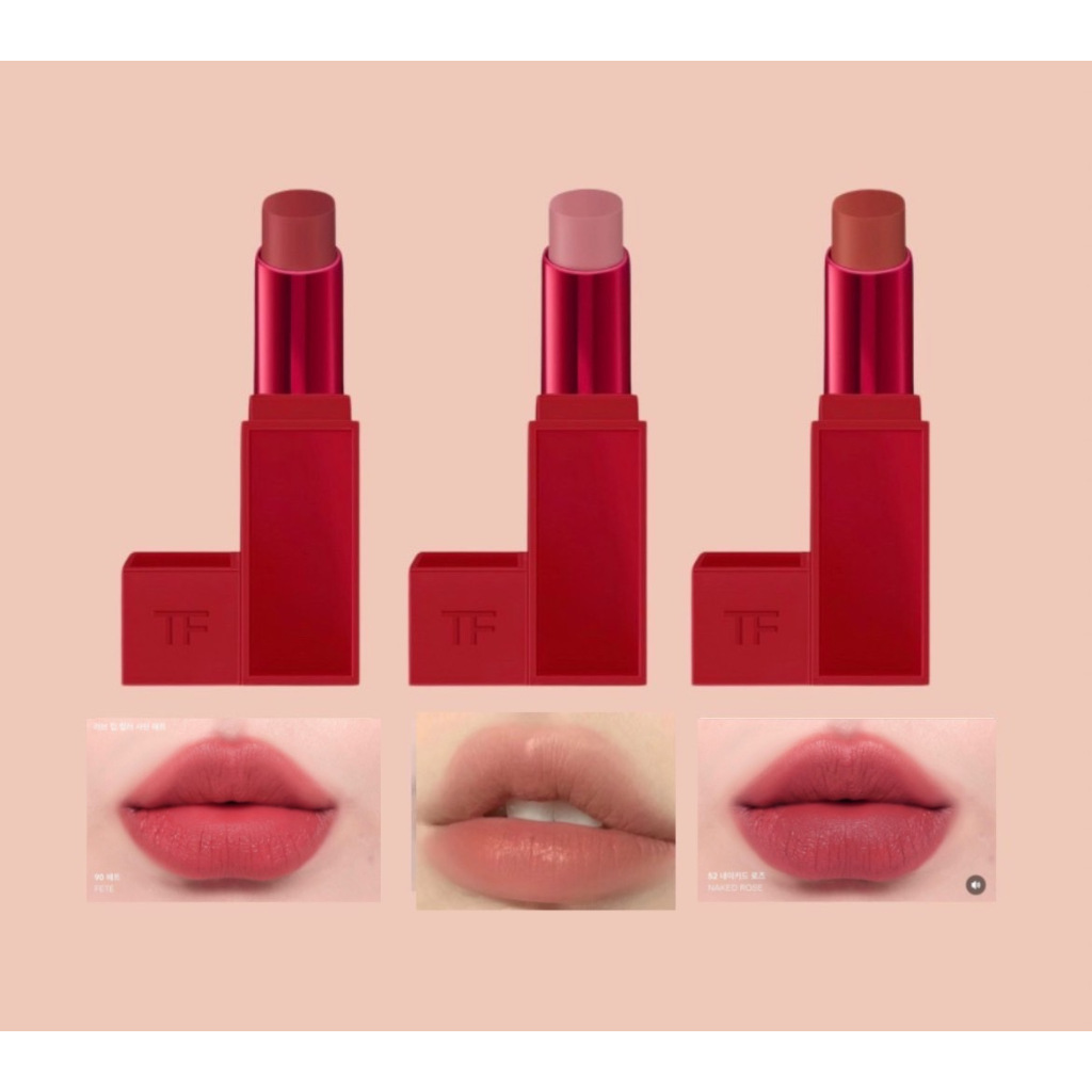 เหลือ 1,912 ฿ โค้ด (30OFF200) TOM FORD Lip Color Satin Matte Limited Edition ป้ายไทย