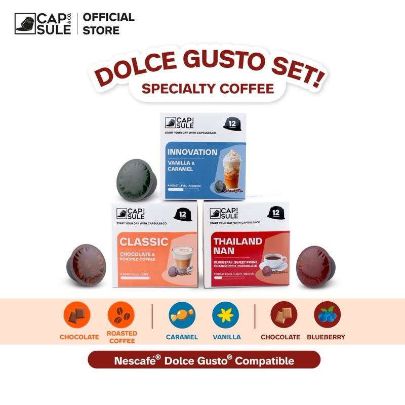 Capsule&Co.- Specialty Coffee( Dolce gusto compatible )