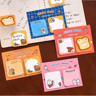 กระดาษโน๊ต สองจตุรัส Sticky Notes มาใหม่ เติมสีสันให้ชีวิต โพสติด กระดาษโน้ต ตกแต่ง diy post if