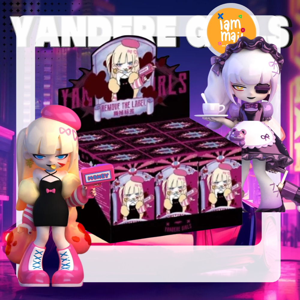 [ยกกล่อง] กล่องบุบ Yandere Girls V2 Remove The Label Model ยันเดเระ กล่องสุ่ม พร้อมส่ง
