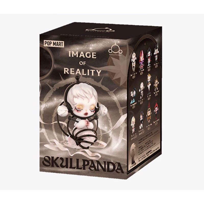 (พร้อมส่ง) POPMART Skullpanda  (พร้อมส่ง) POPMART Skullpanda Image of Reality ของแท้ 100%