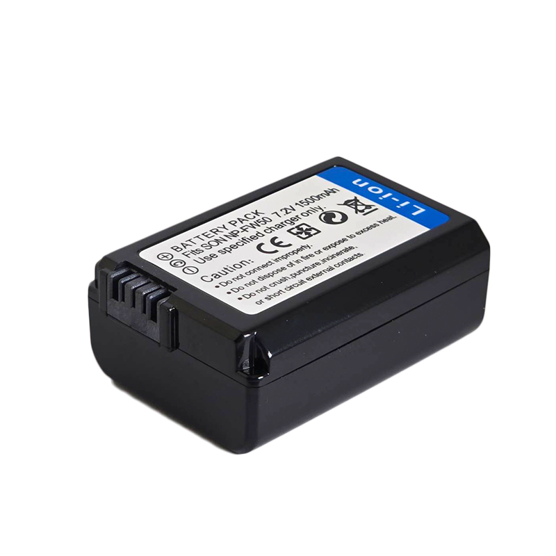 แบตเตอรี่กล้อง 2 ก้อน + แท่นชาร์จ(จอ LCD) SONY NP-FW50 สำหรับกล้อง SONY
