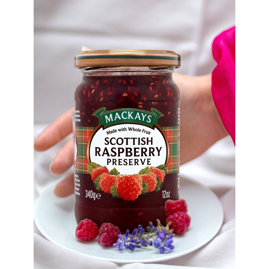 Raspberry Preserve แยมราสเบอรร์รี่ 340 กรัม