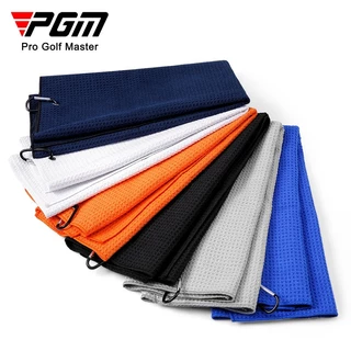 ผ้าเช็ดทำความสะอาดอุปกรณ์กอล์ฟ พร้อมตะขอแขวน (ZP041) PGM Multipurpose cleaning cloth