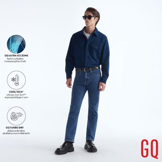GQ Cool Tech™ Jeans - กางเกงยีนส์ยีนส์ ทรงกระบอกเล็ก Straight