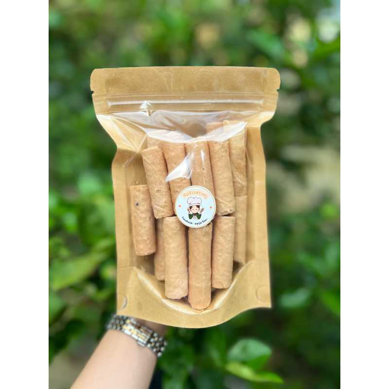ทองม้วนกรอบจิ๋วรสกะทิ