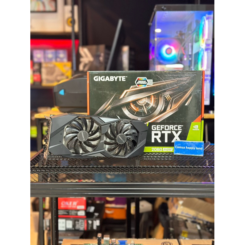 RTX2060 super 8gb gigabyte Gddr6 มือสอง