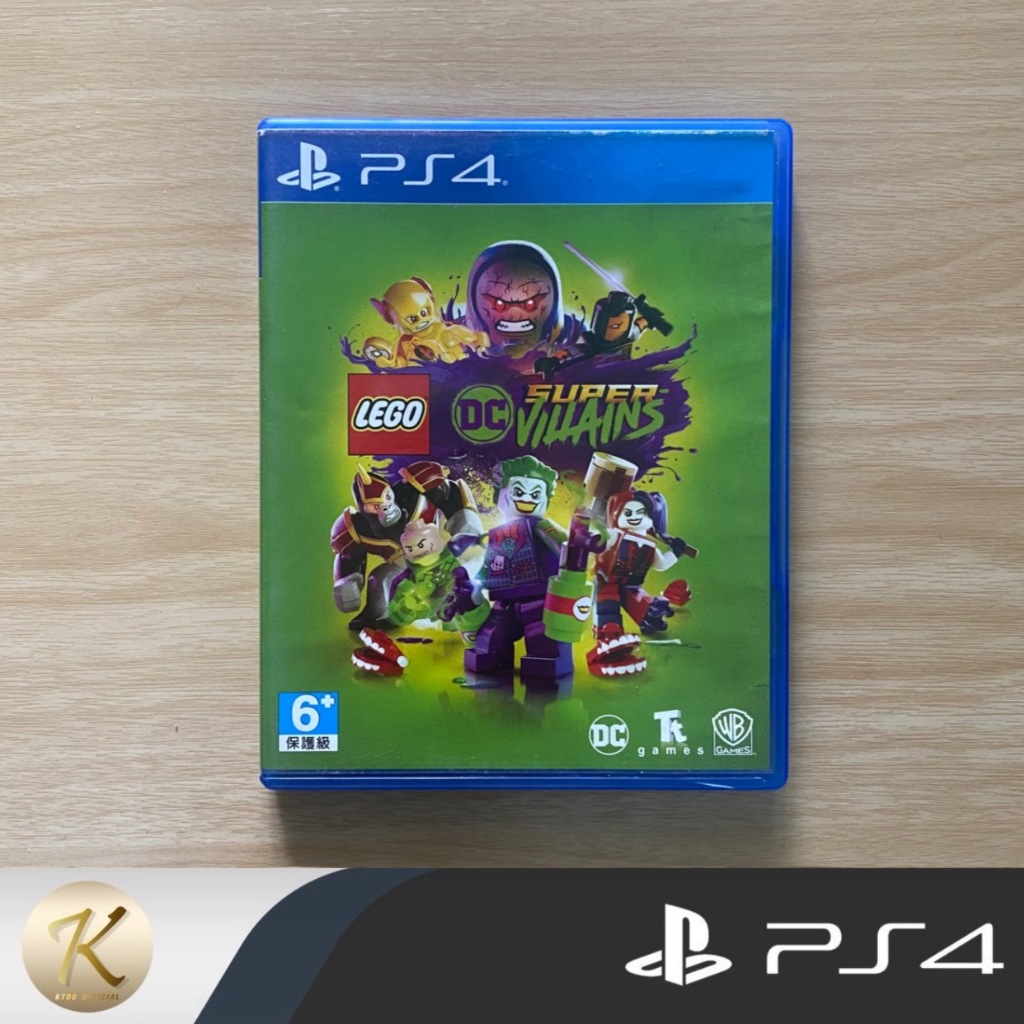 แผ่นเกมส์ PS4 : Lego DC Super Villains📍 [มือ2] เล่นได้ 1-2 คน พร้อมส่ง!!!