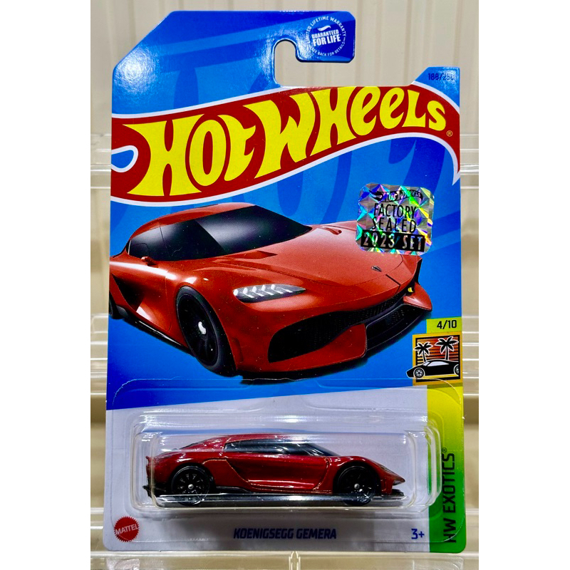 Hotwheels Koenigsegg Gemera Factory Sealed