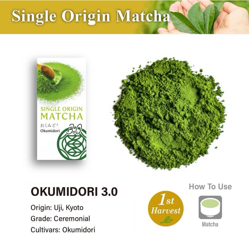 Okumidori : Single origin : Ceremonial grade 3.0