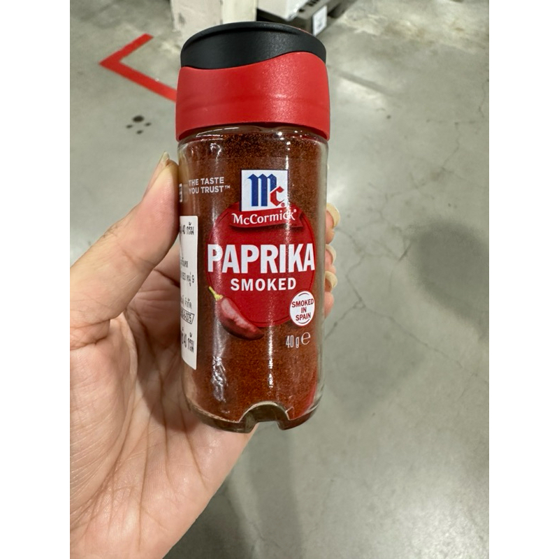 พริกปาปริก้า รมควัน ตรา แม็คคอร์มิค 40 G. McCormick Smoked Paprika
