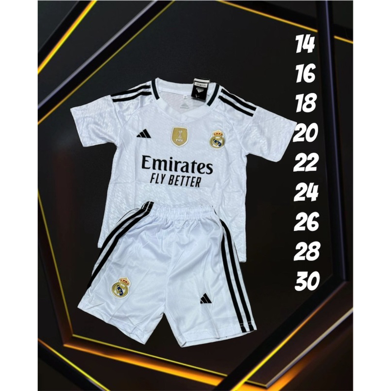 ชุดบอลชุดกีฬาเด็กเสื้อพร้อมกางเกงผ้านิ่มเย็นใส่สบายเหมาะกับน้อง1ขวบถึง13ขวบ