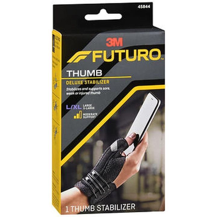 FUTURO พยุงนิ้วหัวแม่มือ- L-XL (THUMB)(นิ้ว 6.3-7.6CM ข้อมือ 17.7-23CM) ฟูทูโร่ อุปกรณ์พยุงนิ้วหัวแม