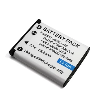 แบตเตอรี่ NP-45 LI-40B LI-42B D-LI63 EN-EL10 Klic-7006 NP-80 / NP-82 POL-T370 รับประกัน 1 ปี