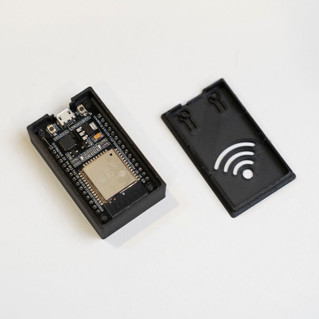 Case ESP32 3D Print เคส DIY เพื่อความเรียบร้อยและสวยงาม มีแบบที่สามารถเสียลสายไฟได้