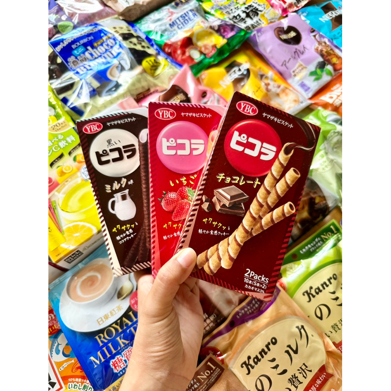 YBC Picola ขนมญี่ปุ่น เวเฟอร์แบบแท่ง เนื้อหนากรอบอร่อย