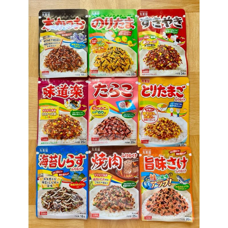 Furikake🍛ผงโรยข้าว Marumiya✨ผงโรยข้าวสไตล์ญี่ปุ่น🇯🇵🍛🍙🍚