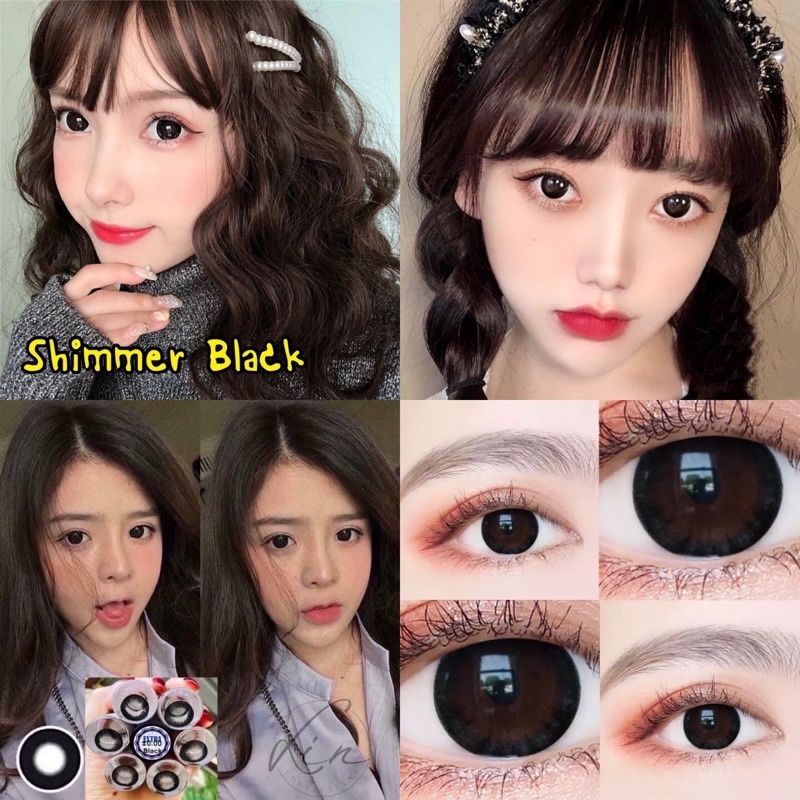 บิ๊กอายส์ตาโตสีดำแบ๊ว ตาหวาน ตาโต สีดำคละลายแบบสุ่ม