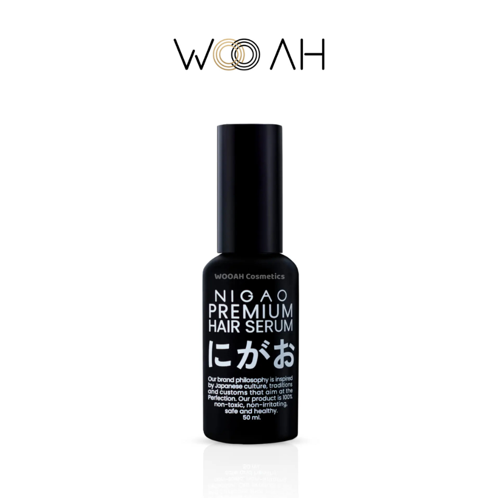 Nigao Premium Hair Serum 50ml นิกาโอะ พรีเมี่ยม แฮร์ เซรั่มบำรุงผม 50 มล.