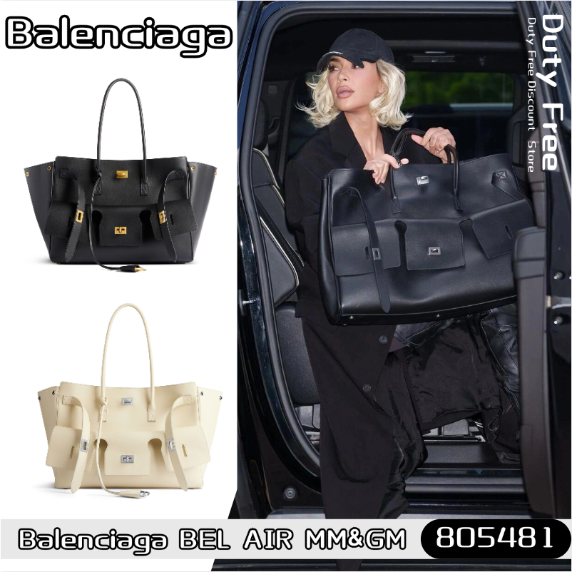 💼Balenciaga WOMEN'S BEL AIR MEDIUM CARRY ALL BAG IN BLACK บาเลนเซียก้า✨กระเป๋าสะพาย/กระเป๋าช้อปปิ้ง