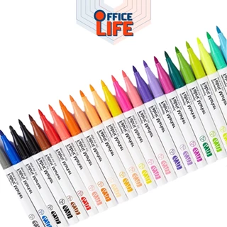 Monami (โมนามิ) ปากกาเพ้นท์ผ้า 24 สี ปากกาเขียนผ้า รุ่น Fabric Marker 470 ชนิดติดถาวร โมนามิ (1 ด้าม )