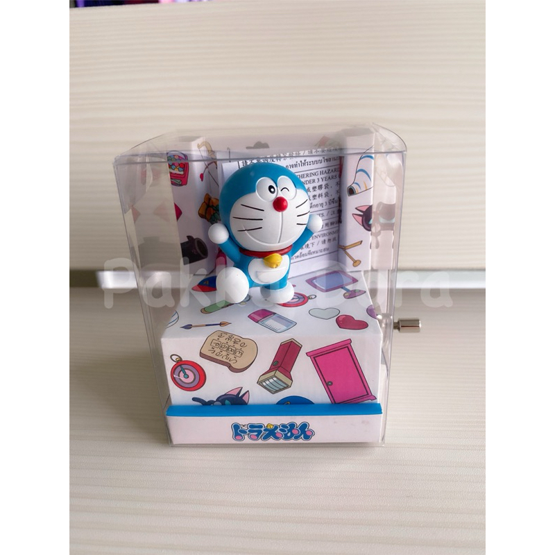 Doraemon Music Box Doraemon Song กล่องดนตรีโดเรม่อนแบบไขลานมือ เพลงโดเรม่อน งานลิขสิทธิ์แท้ญี่ปุ่น