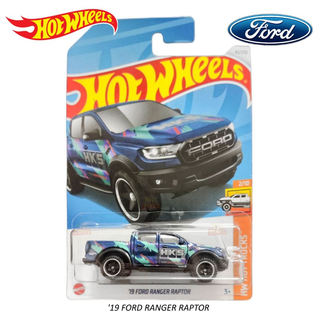 FORD RANGER RAPTOR - Hot Wheels โมเดลรถเหล็ก ของเล่น ของสะสม ลิขสิทธิ์แท้ (ในร้านมีให้เลือกมากกว่า500แบบ) GGD6
