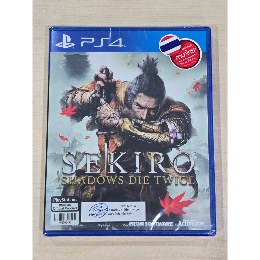 PS4 Sekiro Shadow Die Twice มือ1 Z3(ASIA) รองรับภาษาไทย พร้อมส่ง