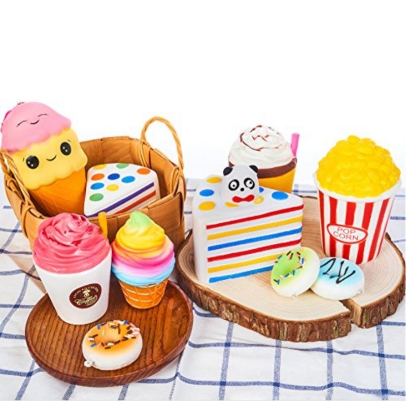 พร้อมส่ง 👉 สกุชชี่อาหาร&ขนมหวาน Food & Dessert **หลายแบบ เลือกได้**