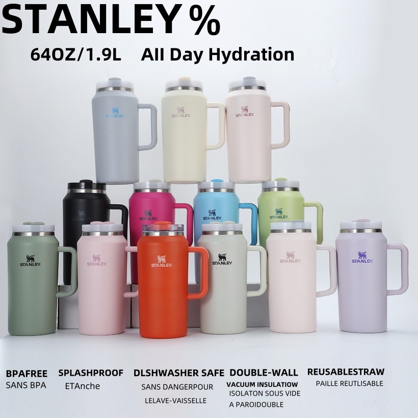 STANLEY แก้วน้ำเก็บความเย็นและความร้อน ขนาด64ออนซ์ รุ่นWA98121