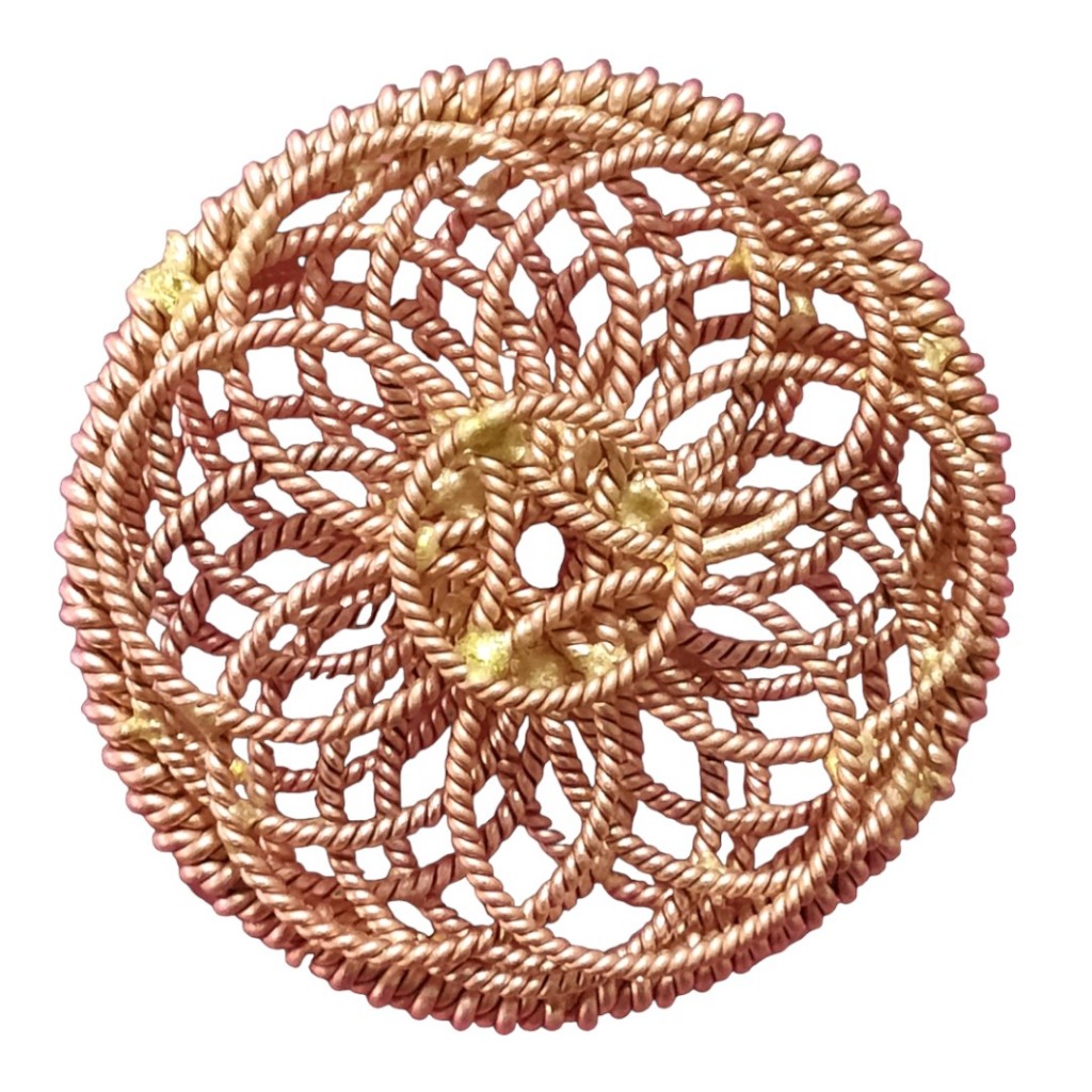 เทนเซอร์ริง Tensor ring 24 Lotus of  Lifeเชื่อมทองเหลืองและเชื่อมทองแดง
