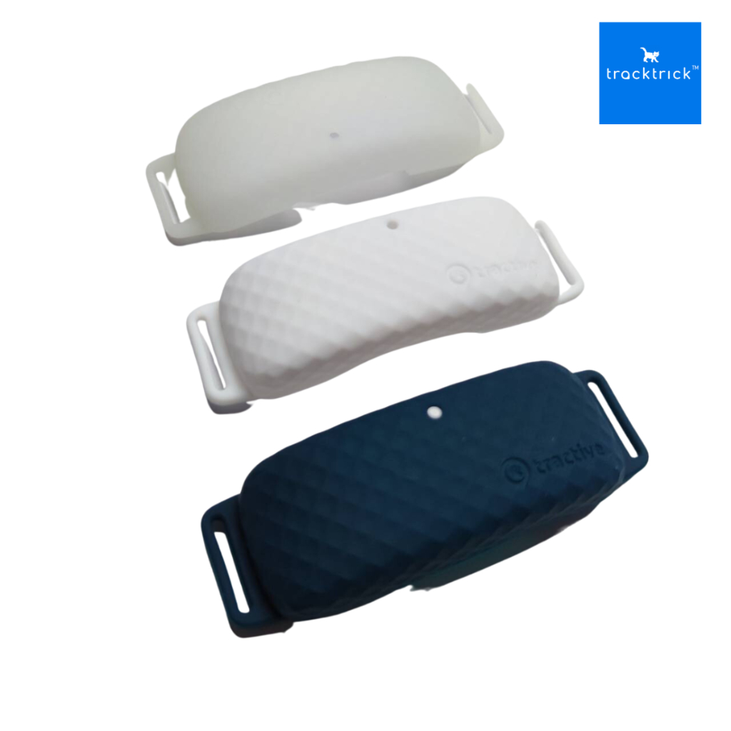 TrackTrick - ซิลิโคนเคสสำหรับ Tractive GPS for Cat 4 - tractive GPS CAT 4 Collar Attachment จำนวน 1 