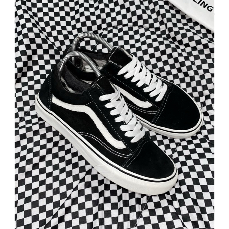 Vans old skool รองเท้าผ้าใบมือสองของแท้