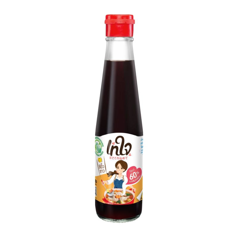 ซีอิ๊วขาว สูตรไม่เติมน้ำตาลทราย ตราเทใจ  (No Sucrose Added Soy Sauce Tayjai Brand)