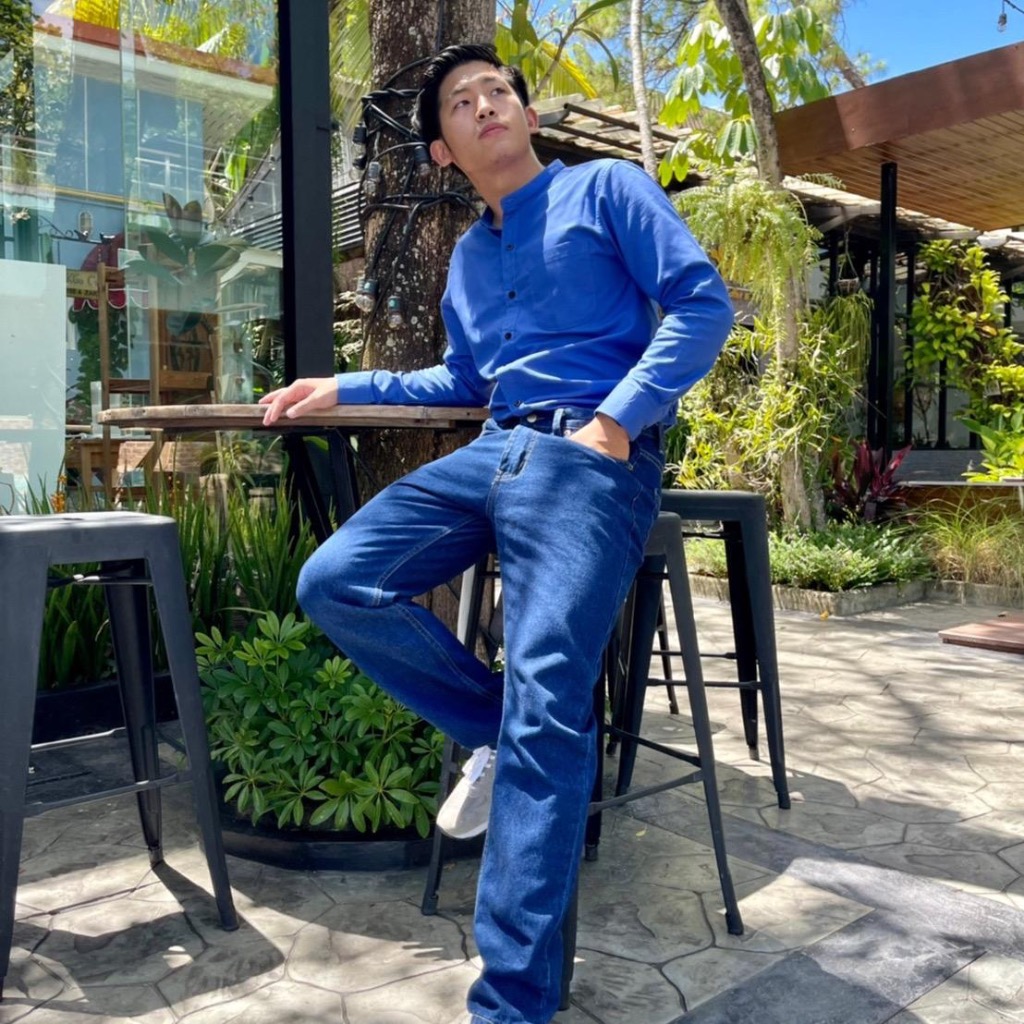 SM028-Smart shirt |  กางเกงยีนส์