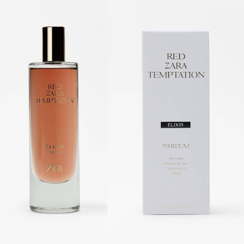 น้ำหอมซาร่า zara red temptation elixir ขวดใหม่ ‼️ขนาดใหญ่กว่าเดิม 80ml ‼️แท้100%