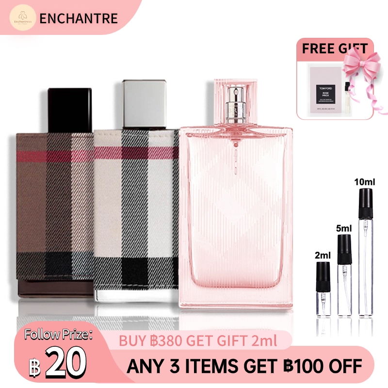 【สินค้าพร้อมส่ง】ของแท้ BB Brit Sheer/London/London for Men EDP 2ml/5ml/10ml น้ําหอมพกพา น้ําหอมจิ๋ว น้ําหอมเสน่ห์