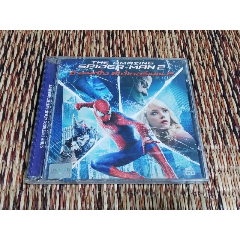 VCD​ ภาพยนตร์​ THE​ AMAZING​ SPIDER-MAN​ 2​ ดิ​ อะเมซิ่ง​ สไปเดอร์แมน​ 2​ (พากษ์​ไทย)