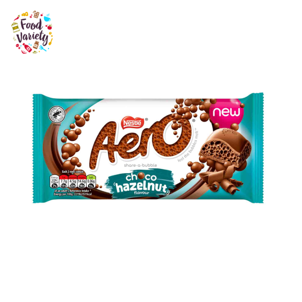 [Best Before 30-Jul-2026 ]Aero Hazelnut Flavour Choco 90g