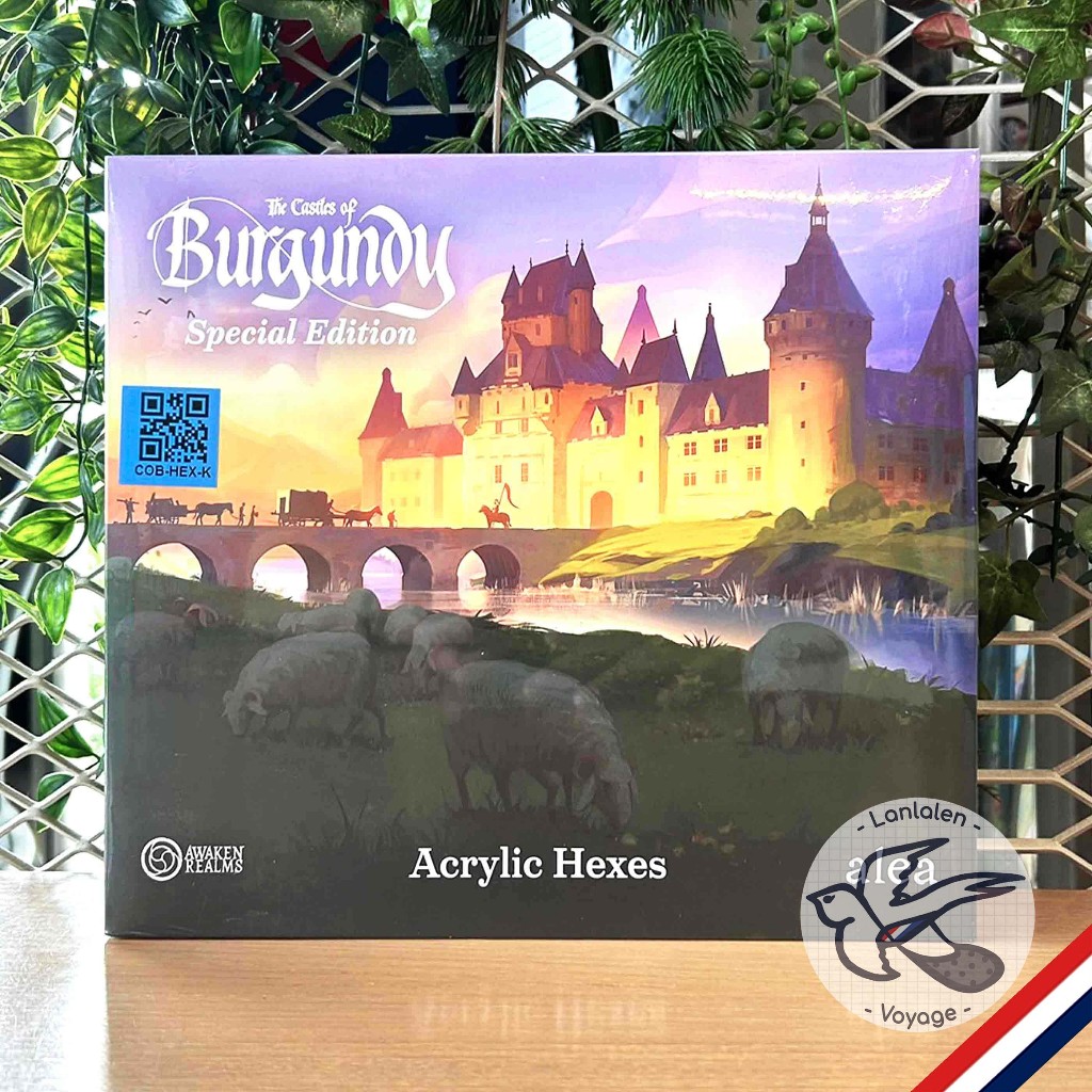 The Castles Of Burgundy: Special Edition Acrylic Upgraded Hexes By Awaken Realm [Boardgame]