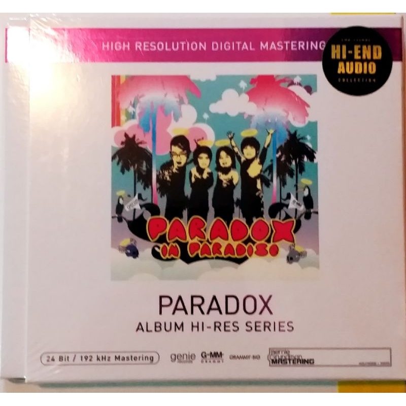 CD Paradox อัลบั้ม in Paradise ระบบเสียงพิเศษ 24 bit hi res Series