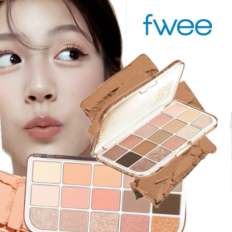 Fwee More Mood Eyeshadow Palette 15ช่อง