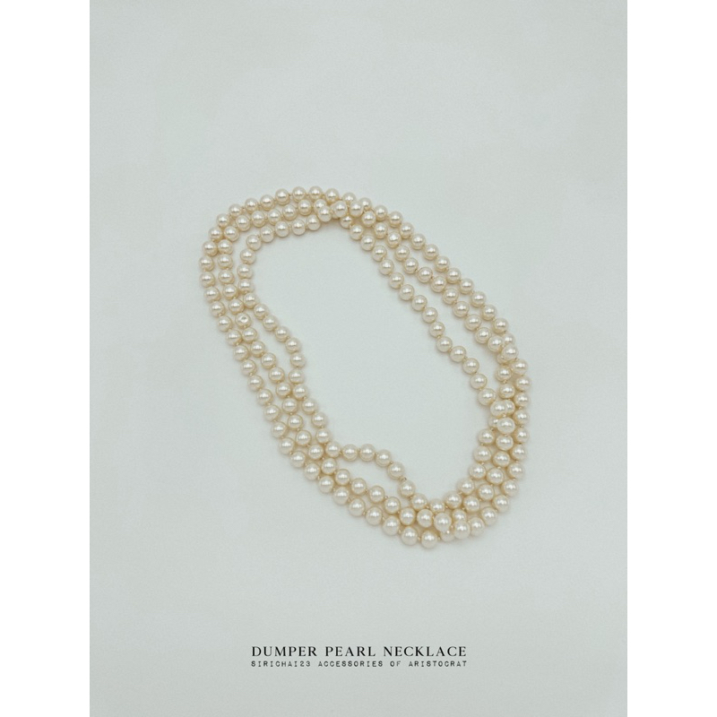 SIRICHAI23 DUMPER PEARL NECKLACE