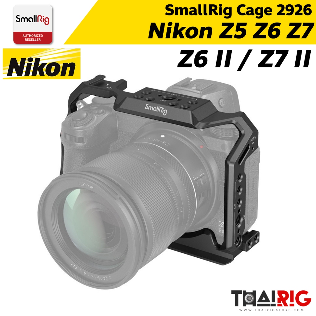 📌ส่งจากไทย📦 SmallRig Nikon Z5 Z6 Z7 / Z6II / Z7II Cage 2926 เคส กล้อง นิคอน Nikon Camera