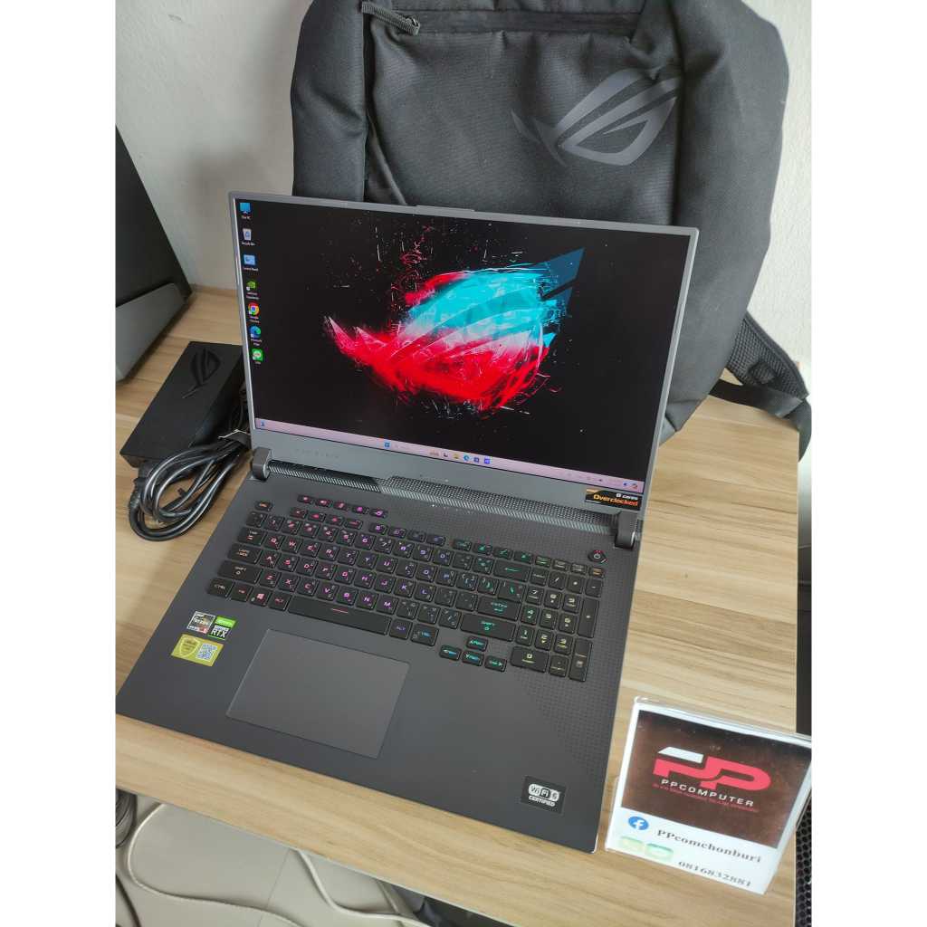 💻 โน๊ตบุ๊ค ASUS ROG STRIX จอ 17 RTX3060 เล่นเกมส์แรงๆ