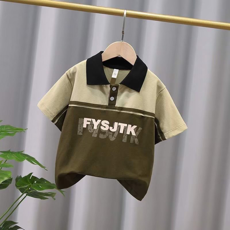 เสื้อโปโลเด็ก ดีไซน์สวย ผ้าคัตตอนอย่างดี 96 - รูปที่ 2