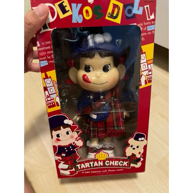 Peko Chan Tartan doll