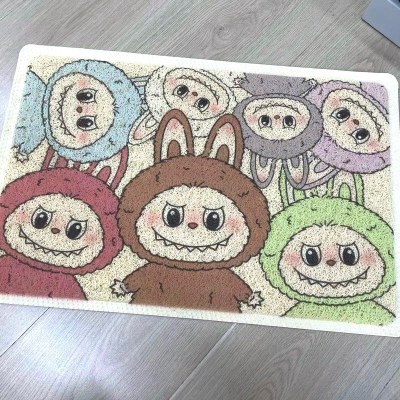 พรมเช็ดเท้าไวนิล40*60ซม#รีดขอบและไม่รีดขอบ#ตามภาพเลยค้า