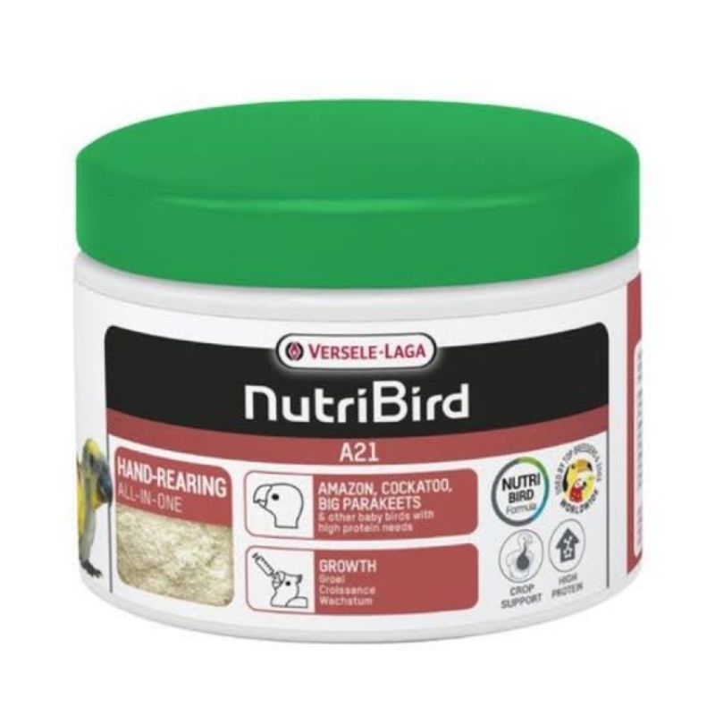 อาหารนกลูกป้อน NutriBird A21 กระปุก ขนาด 250g สินค้าของแท้ 100% หมดอายุเดือน 7/2026